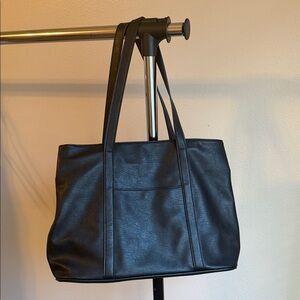 Elegant Black Tote Bag
